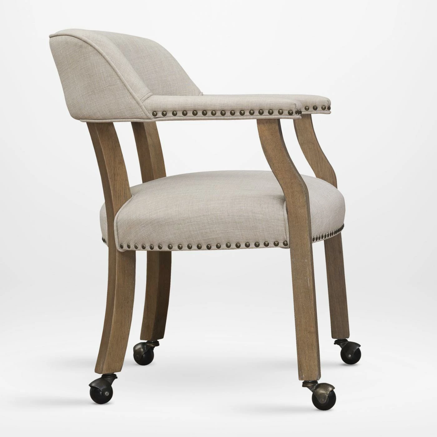 Buy π Casual Dining Chairs Comfort Pointe Millstone Caster Arm Dining Chair π - Image 3