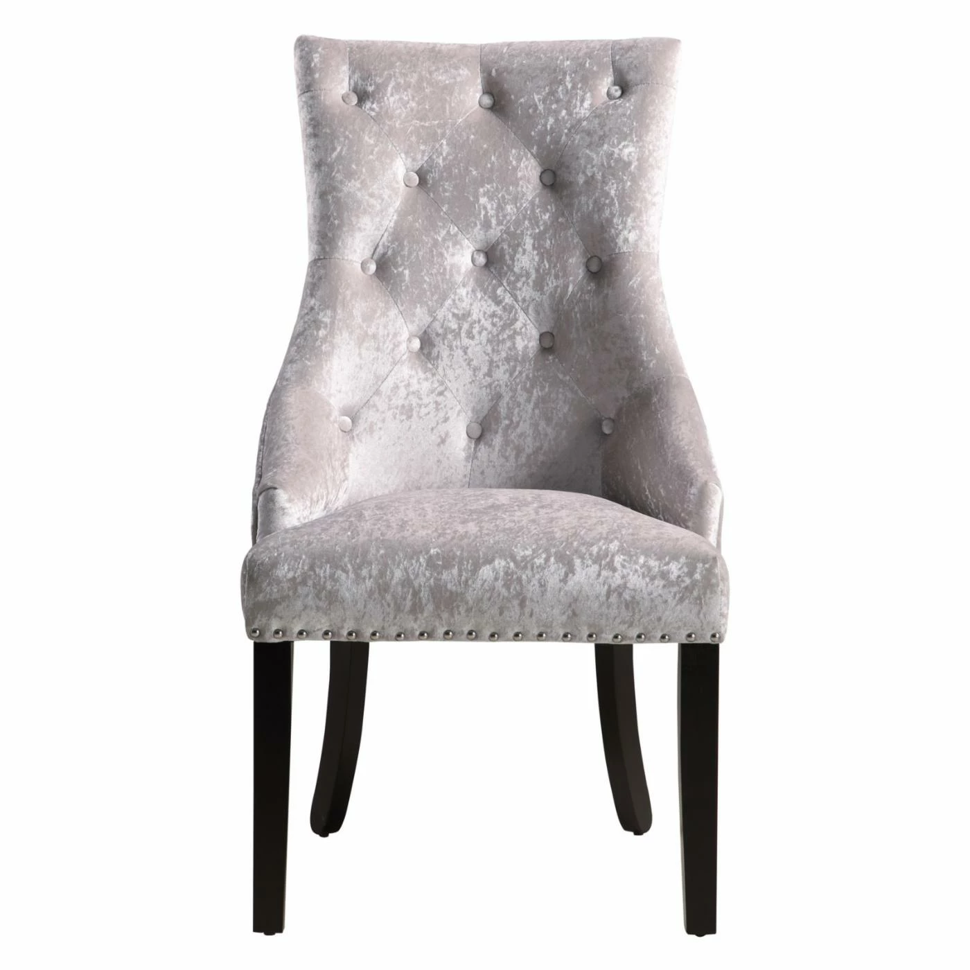 Best Sale β€οΈ Side Chairs Chic Home Raziela Tufted Velvet Dining Side Chair With Nailhead Trim - Set Of 2 π - Image 4