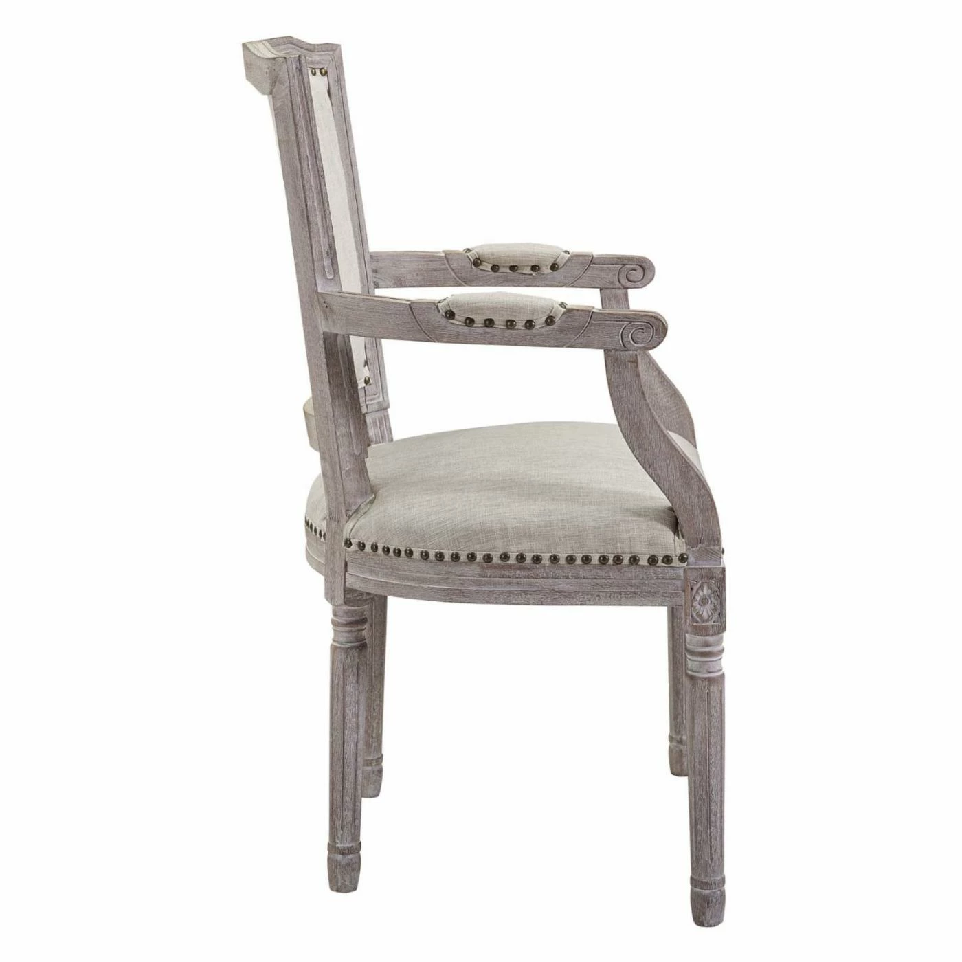 Best deal ⌛ Formal Dining Chairs Modway Penchant Vintage French Upholstered Dining Armchair ❤️ - Image 4