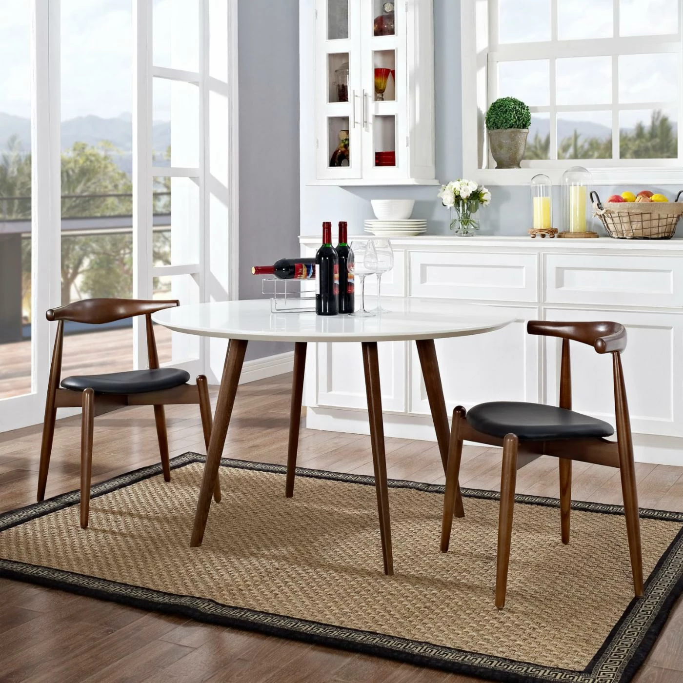 New β Casual Dining Chairs Modway Stalwart Dining Side Chair - Set Of 2 π - Image 4