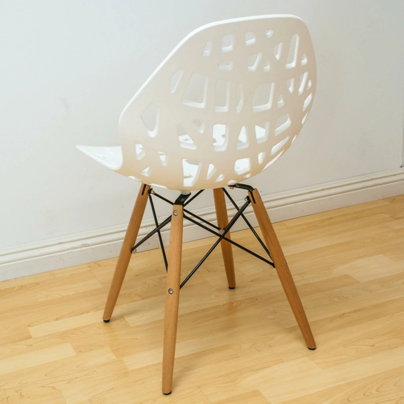 Wholesale π€© Side Chairs Mod Made Modern Stencil Cut Out Eiffel Dining Chair - Set Of 2 π - Image 4