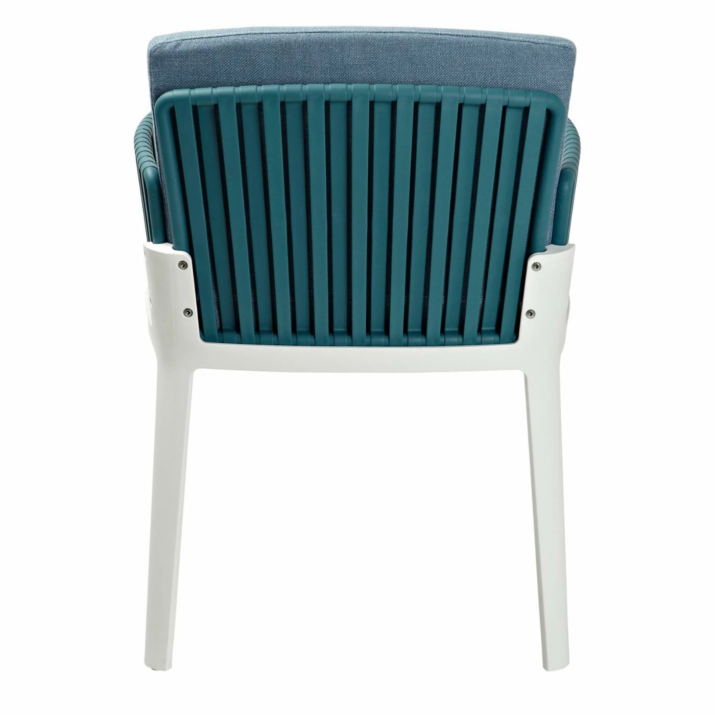 Wholesale π₯ Casual Dining Chairs Gold Sparrow Sunny Teal And White Two-Tone Dining Arm Chair - Set Of 2 π€© - Image 4