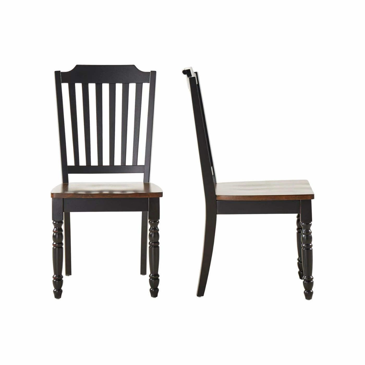 Hot Sale π Side Chairs HumbleNest Homestead Two Tone Distressed Dining Side Chair - Set Of 2 π - Image 4