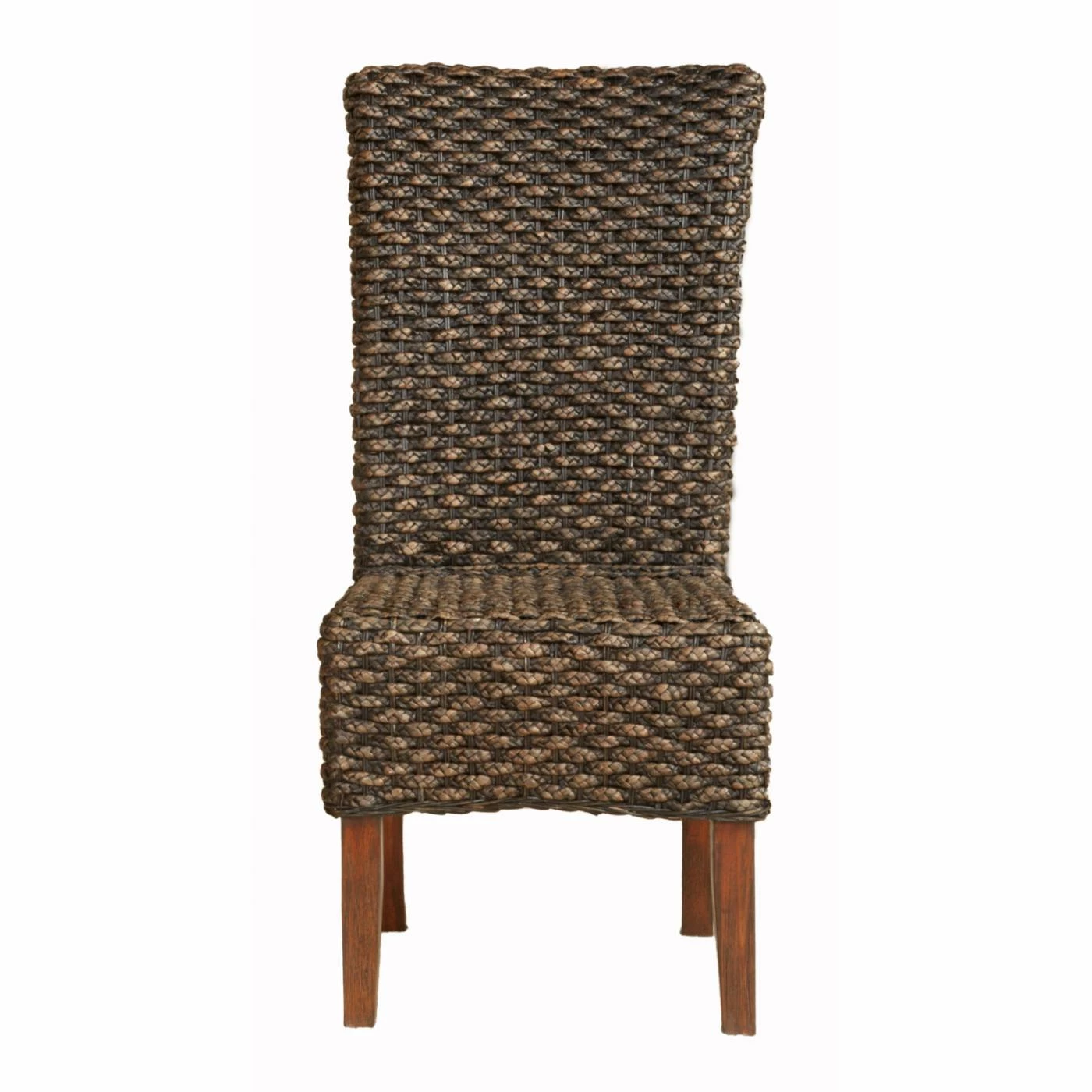 Flash Sale π Side Chairs Modus Meadow Wicker Dining Side Chair - Brick Brown - Set Of 2 π - Image 4