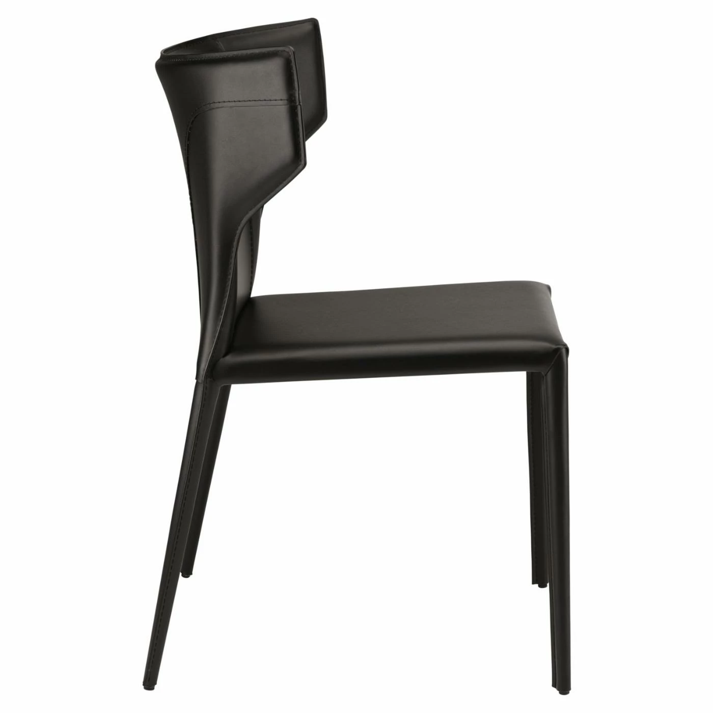 Promo π― Side Chairs Nuevo Wayne Leather Upholstered Dining Chair βοΈ - Image 4