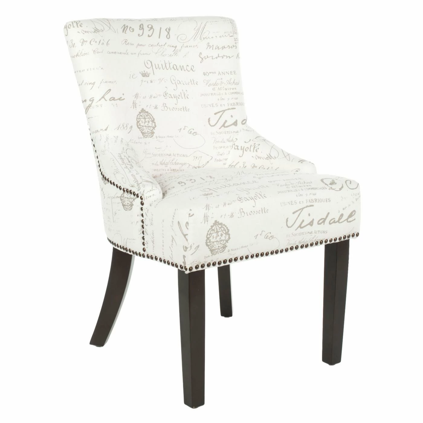 Wholesale π Formal Dining Chairs Safavieh Gavin White/Gray Side Dining Chairs - Set Of 2 π― - Image 4