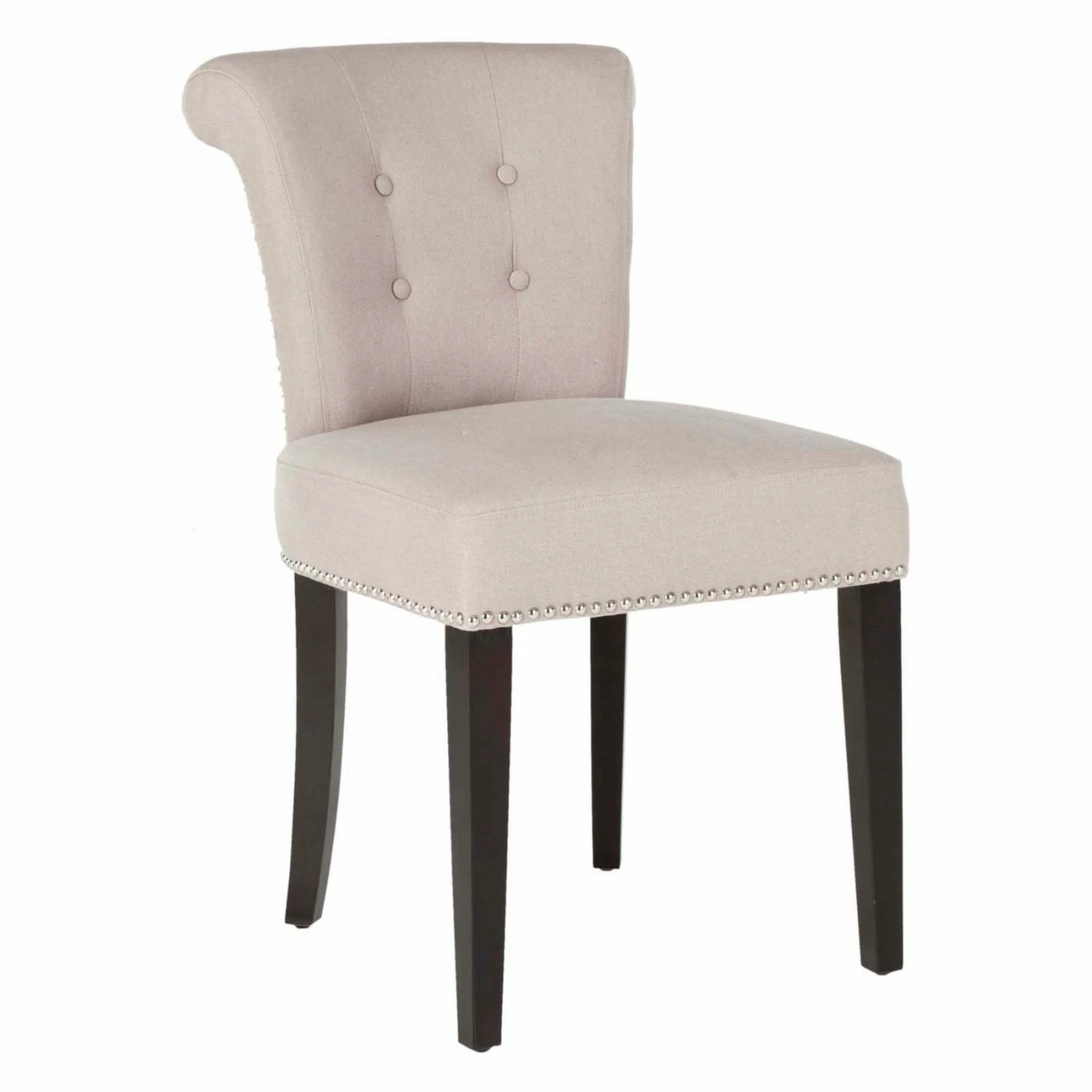 Best deal π Formal Dining Chairs Safavieh Sinclair Ring Dining Chairs - Taupe - Set Of 2 π - Image 4