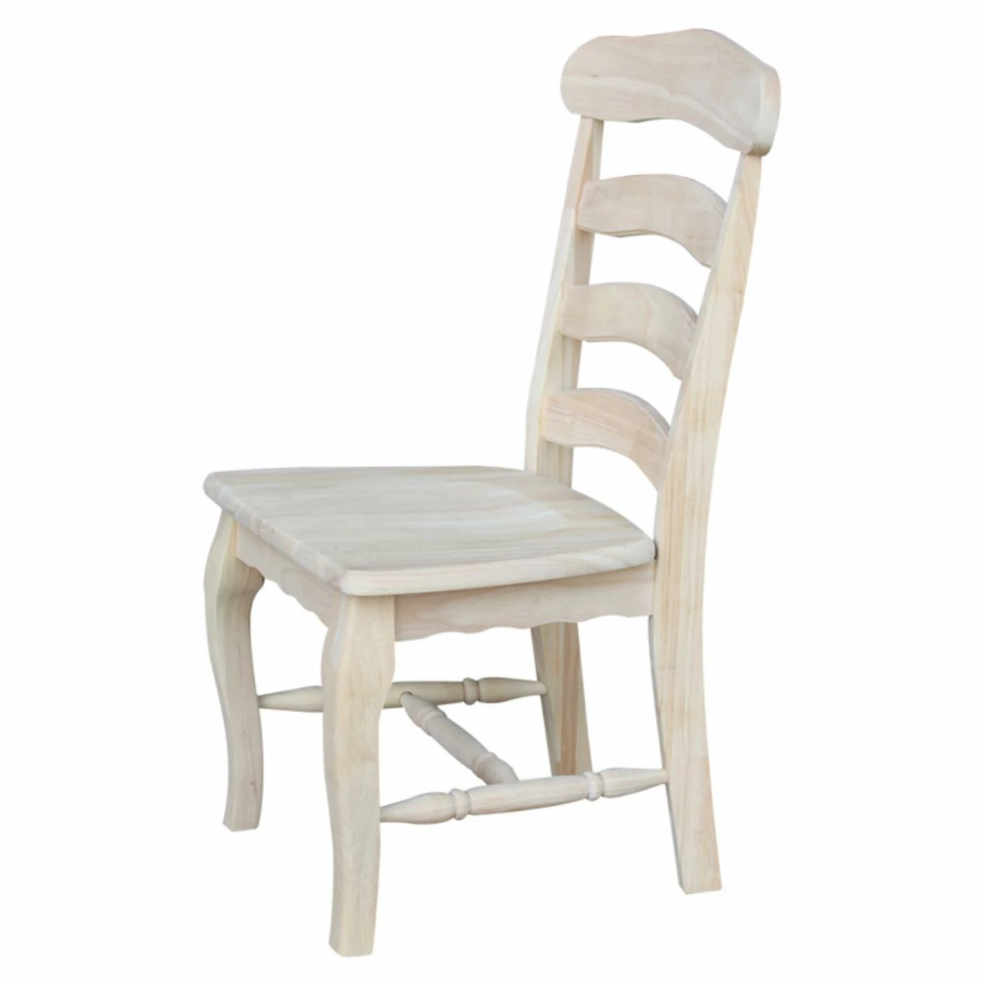 Budget π₯ Side Chairs International Concepts Unfinished Chesnee Country French Dining Chairs - Set Of 2 π - Image 4