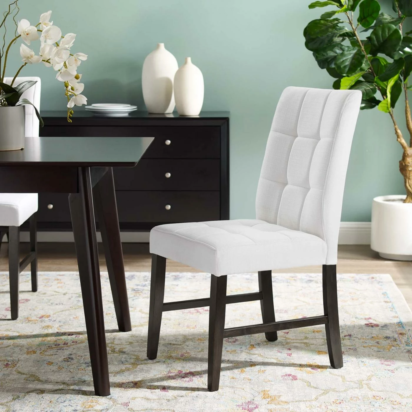 Hot Sale ๐ Casual Dining Chairs Modway Promulgate Biscuit Tufted Dining Chair ๐ฅฐ - Image 6