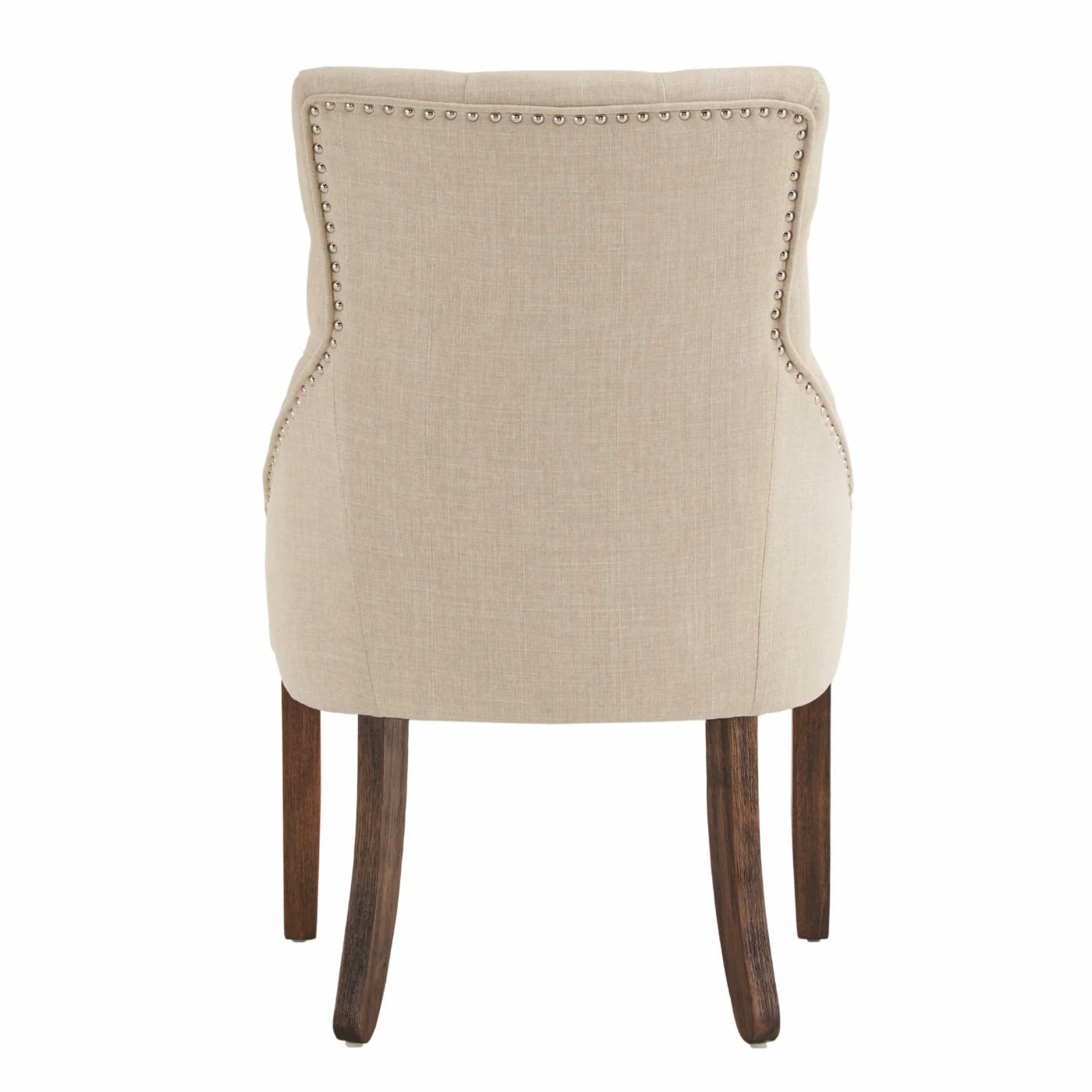Wholesale ⌛ Formal Dining Chairs Weston Home Bolton Curved Tufted Back Dining Chair - Set Of 2 - Beige/Brown ✔️ - Image 6