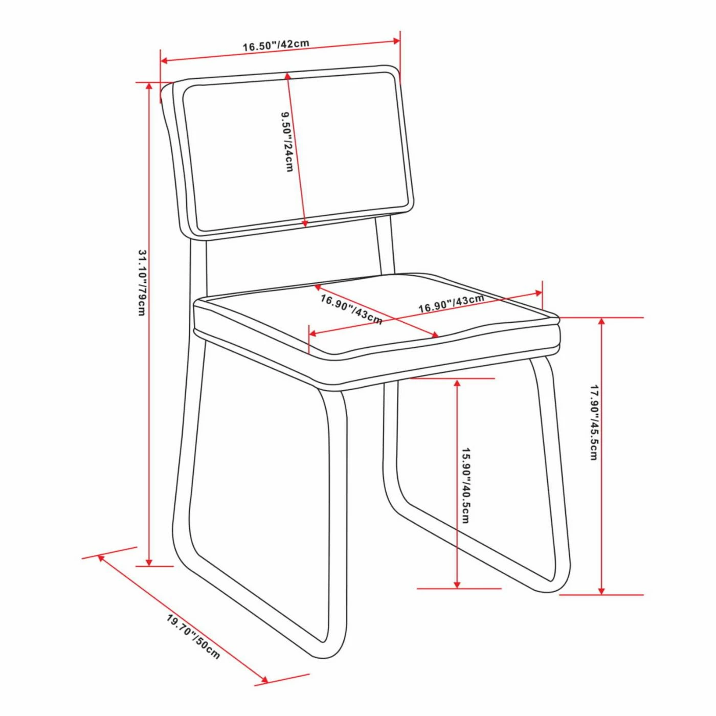 Outlet π Brooklyn & Max Side Chairs Brooklyn + Max Blevins Corduroy Dining Chair π - Image 6