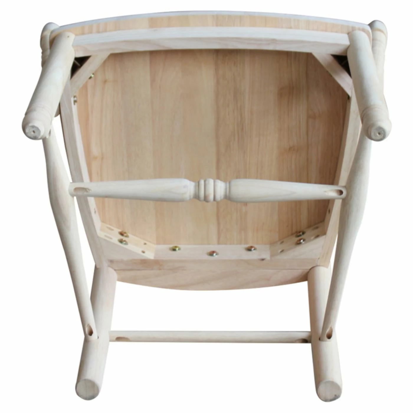 Wholesale βοΈ Casual Dining Chairs International Concepts Unfinished Ellery Sheaf Back Arm Chair π€© - Image 6