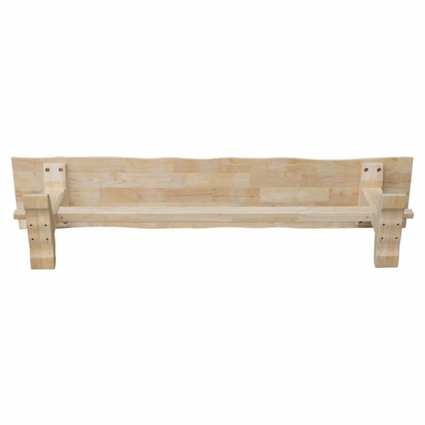 Promo π International Concepts Live Edge 72 In. Trestle Backless Indoor Dining Bench π - Image 6
