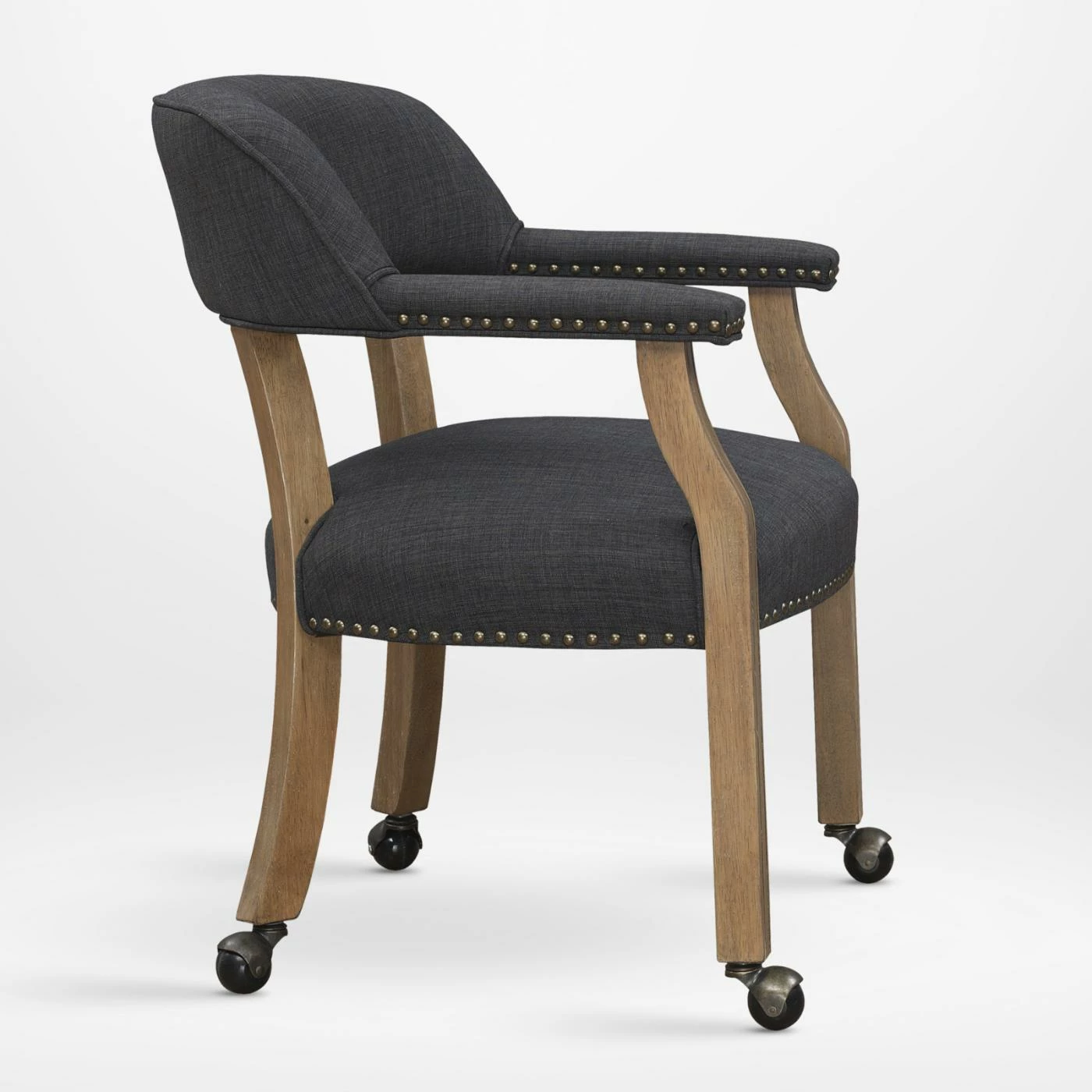 Buy π Casual Dining Chairs Comfort Pointe Millstone Caster Arm Dining Chair π - Image 6