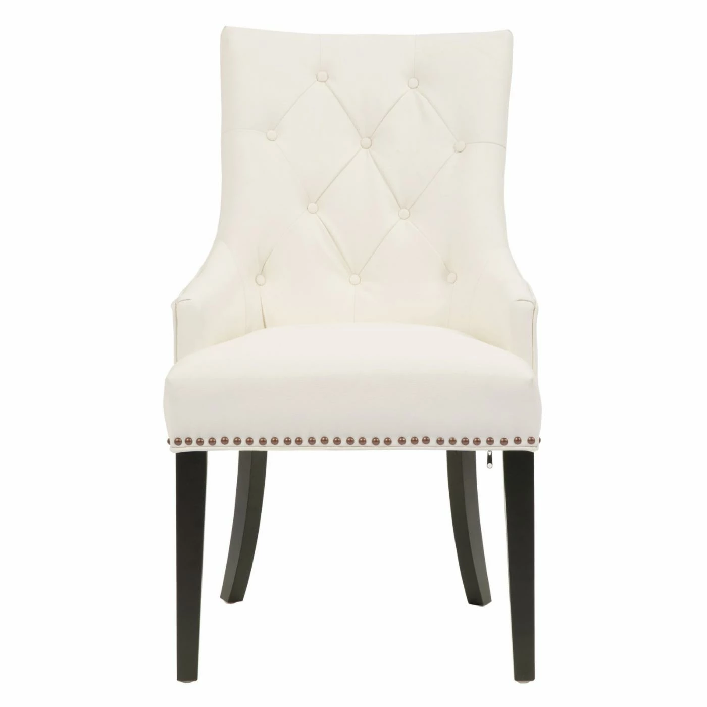 Brand new π Side Chairs Chic Home Gilbert Tufted Dining Side Chair With Nailhead Trim - Set Of 2 π - Image 7