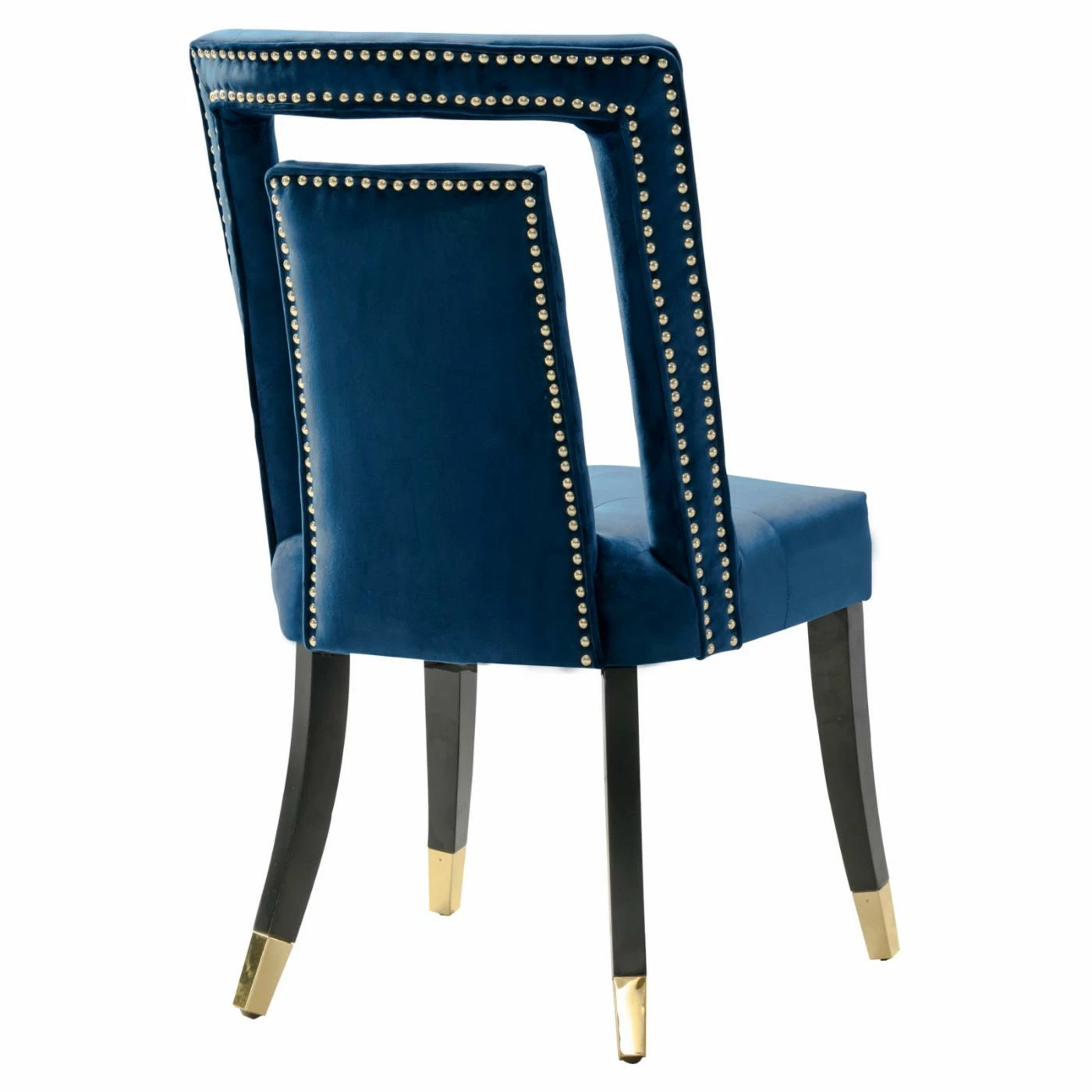 Discount π Casual Dining Chairs Chic Home Ellie Velvet Upholstered Nailhead Trim Dining Chair - Set Of 2 π€© - Image 7