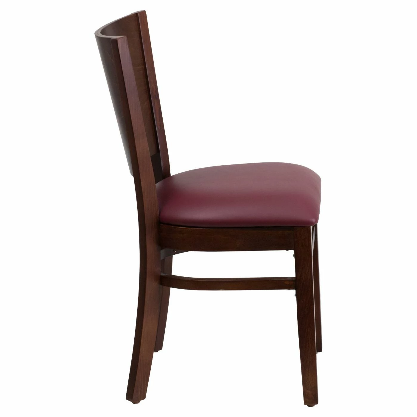 Cheap β€οΈ Side Chairs Flash Furniture Lacey 20 In. Walnut Solid Back Restaurant Chair With Vinyl Seat π - Image 7