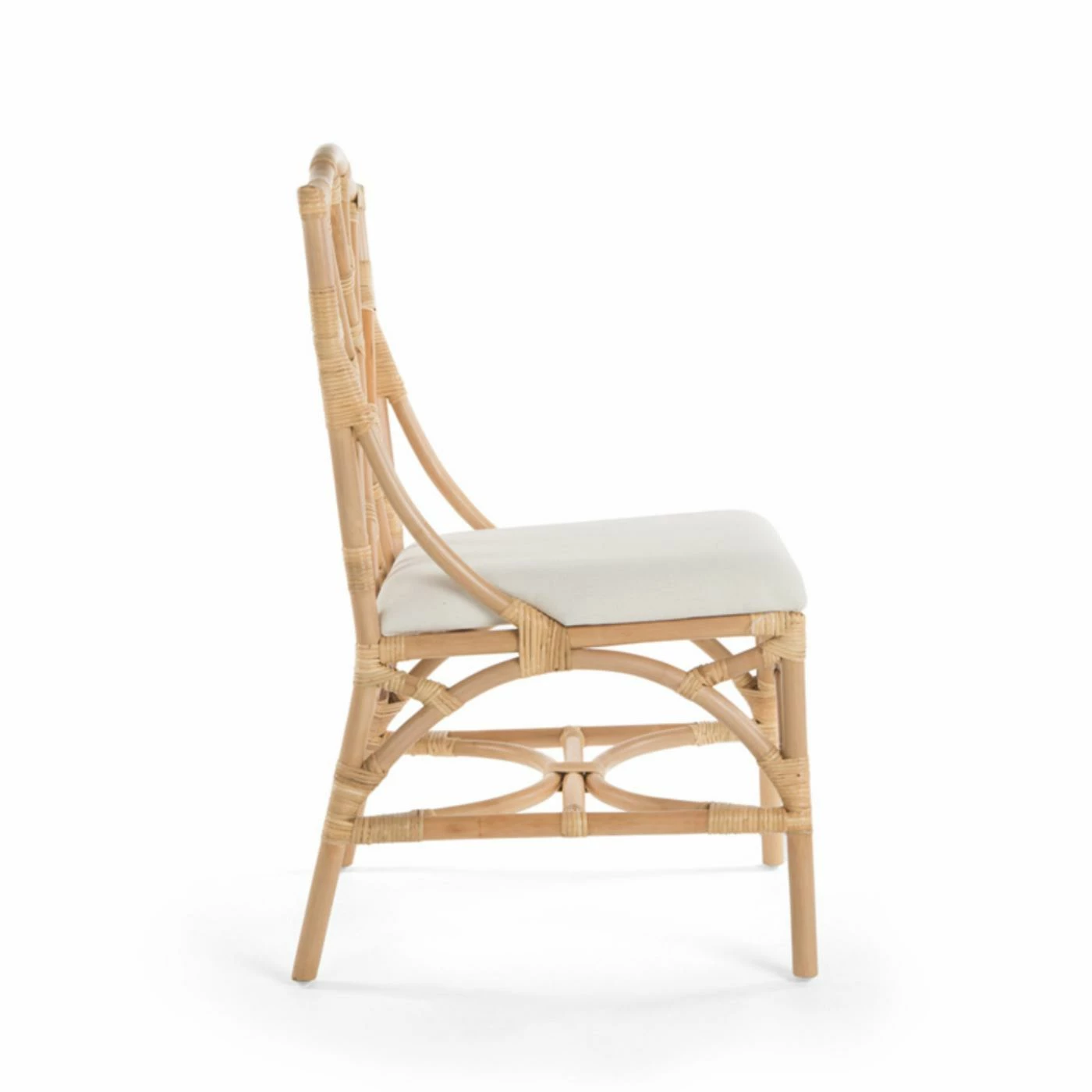 Cheap π Side Chairs KOUBOO Rattan Chippendale Upholstered Dining Chair - Set Of 2 π₯ - Image 7