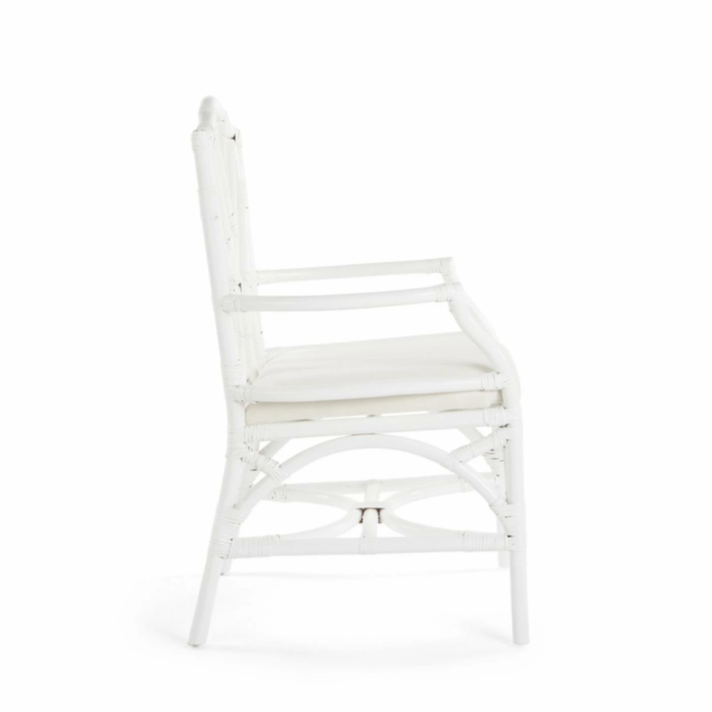 Coupon π Formal Dining Chairs KOUBOO Rattan Chippendale Upholstered Dining Arm Chair - Set Of 2 𧨠- Image 7