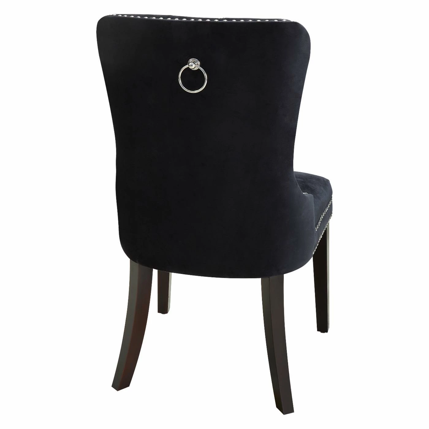 Budget π Formal Dining Chairs Meridian Furniture Inc Nikki Velvet Dining Chair - Set Of 2 π - Image 7