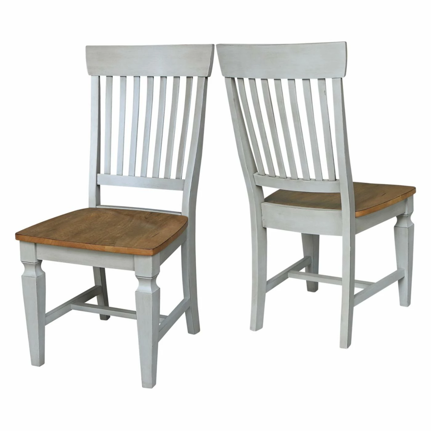 Wholesale βοΈ Side Chairs International Concepts Vista Slat Back Dining Side Chair - Set Of 2 π― - Image 6