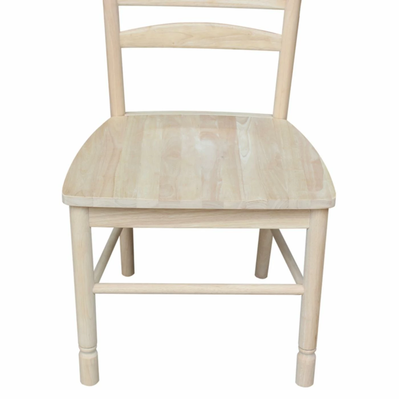 New π Casual Dining Chairs International Concepts Unfinished Bedford Ladder Back Dining Chairs - Set Of 2 π - Image 7