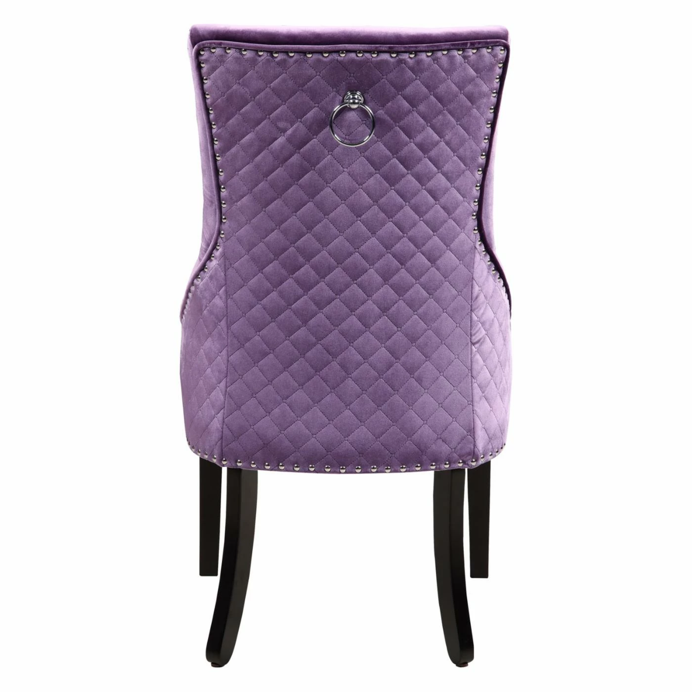 Budget 💯 Casual Dining Chairs Chic Home Moishe Velvet Dining Side Chair With Nailhead Trim - Set Of 2 👍 - Image 8