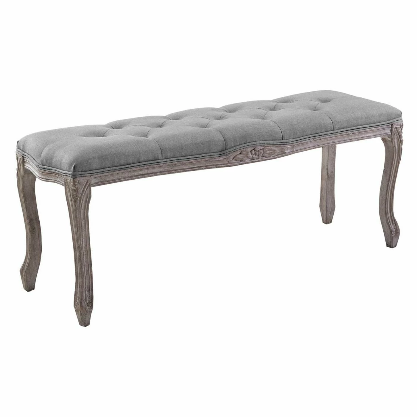 Top 10 ๐ Formal Dining Chairs Modway Regal Vintage French Upholstered Fabric Bench โค๏ธ - Image 8