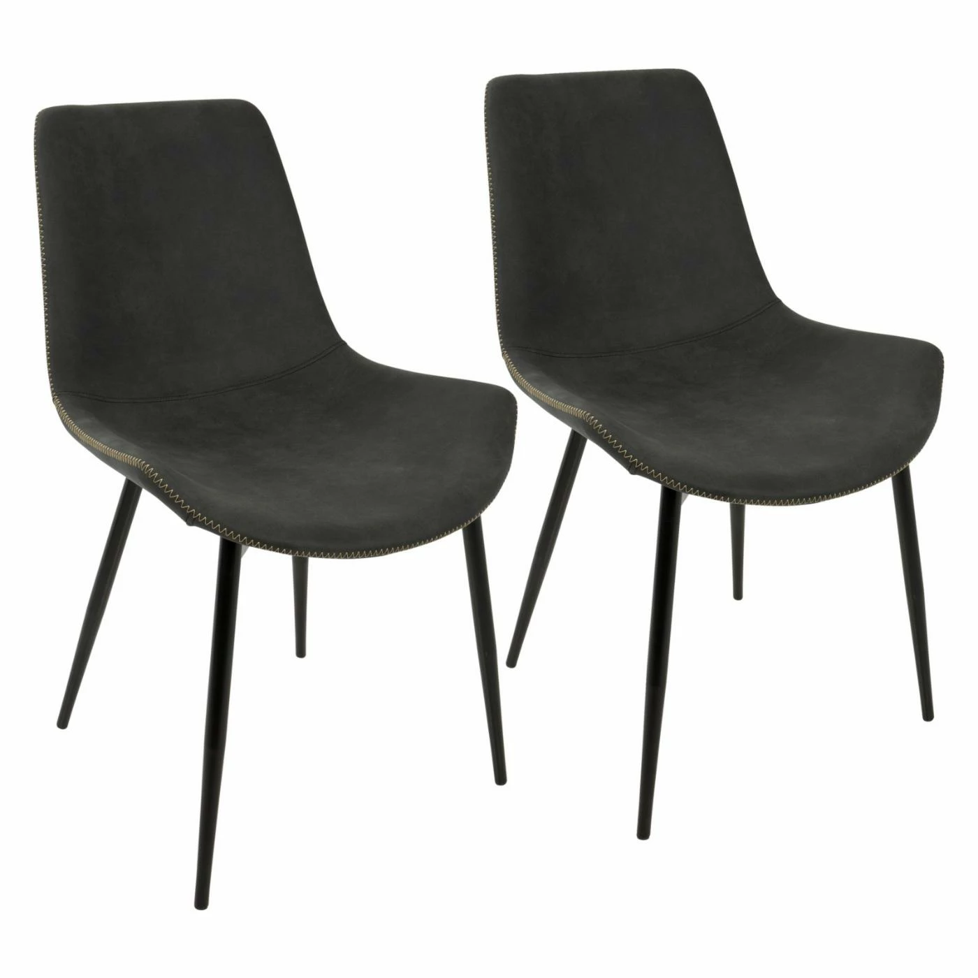 New โ Side Chairs LumiSource Duke Industrial Dining Chair - Set Of 2 ๐ฅฐ - Image 8