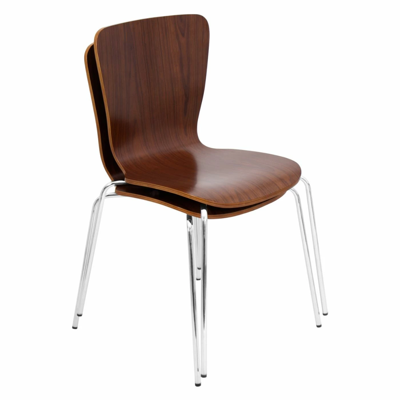 New π₯° Side Chairs LumiSource Bentwood Stacker Dining Chair - Set Of 4 𧨠- Image 8