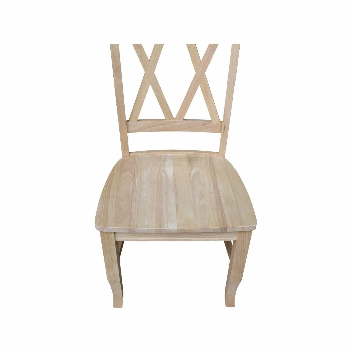 Promo π Side Chairs International Concepts Milford Double X-Back Chair - 2 Chairs π - Image 8