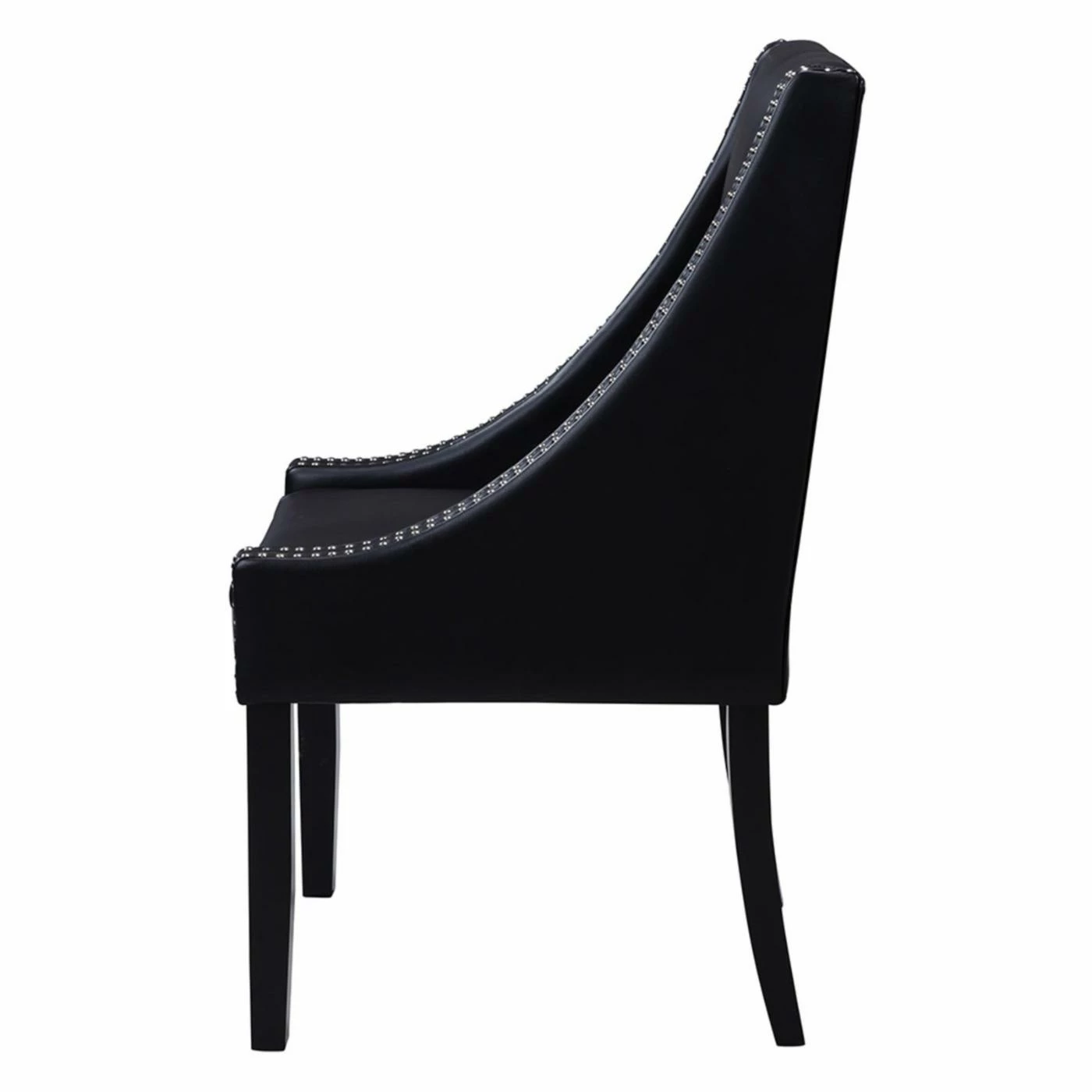 Top 10 π Side Chairs Chic Home Hayes Dining Side Chair With Nailhead Trim - Set Of 2 π - Image 9