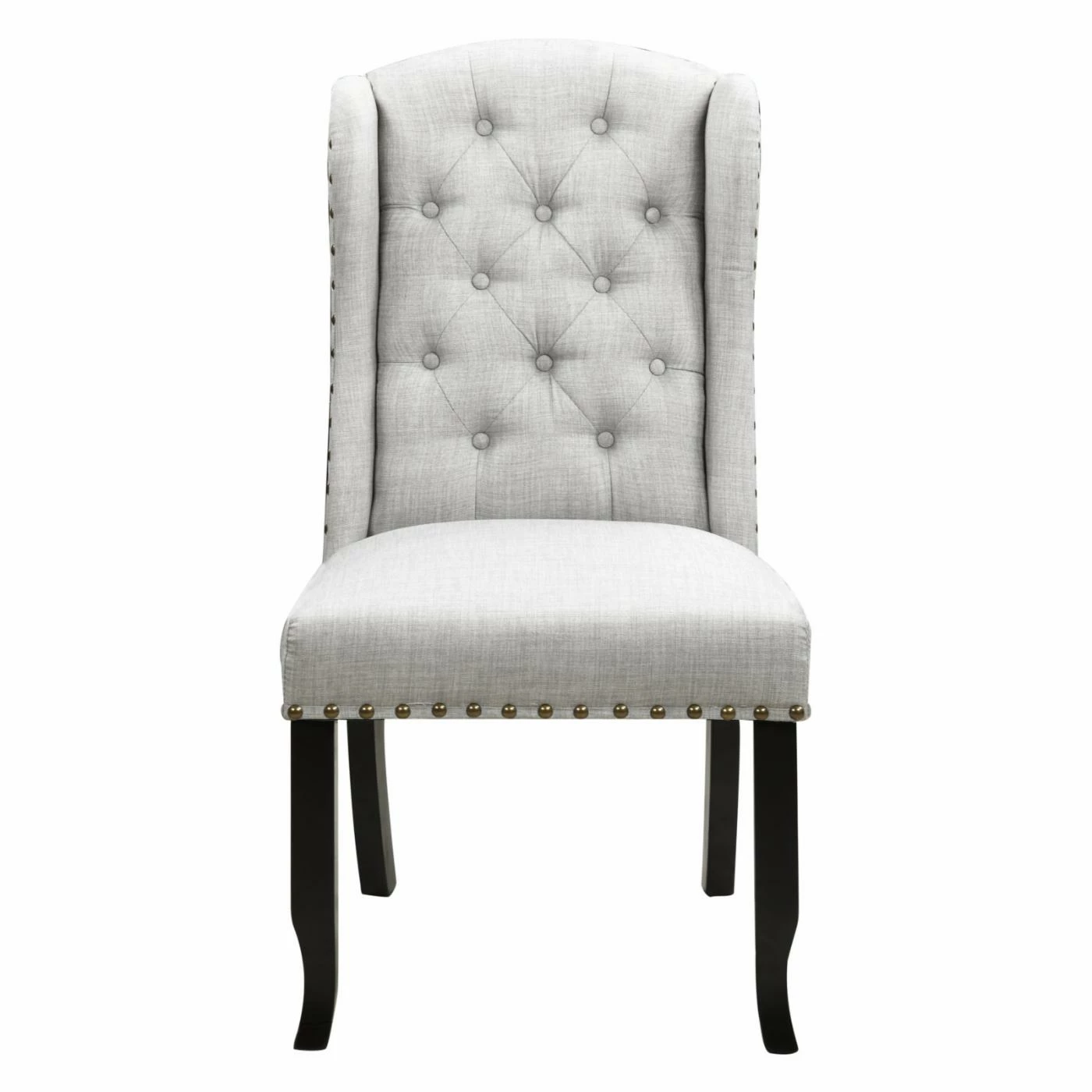 Buy βοΈ Side Chairs Chic Home Viola Tufted Dining Side Chair With Nailhead Trim - Set Of 2 π - Image 9