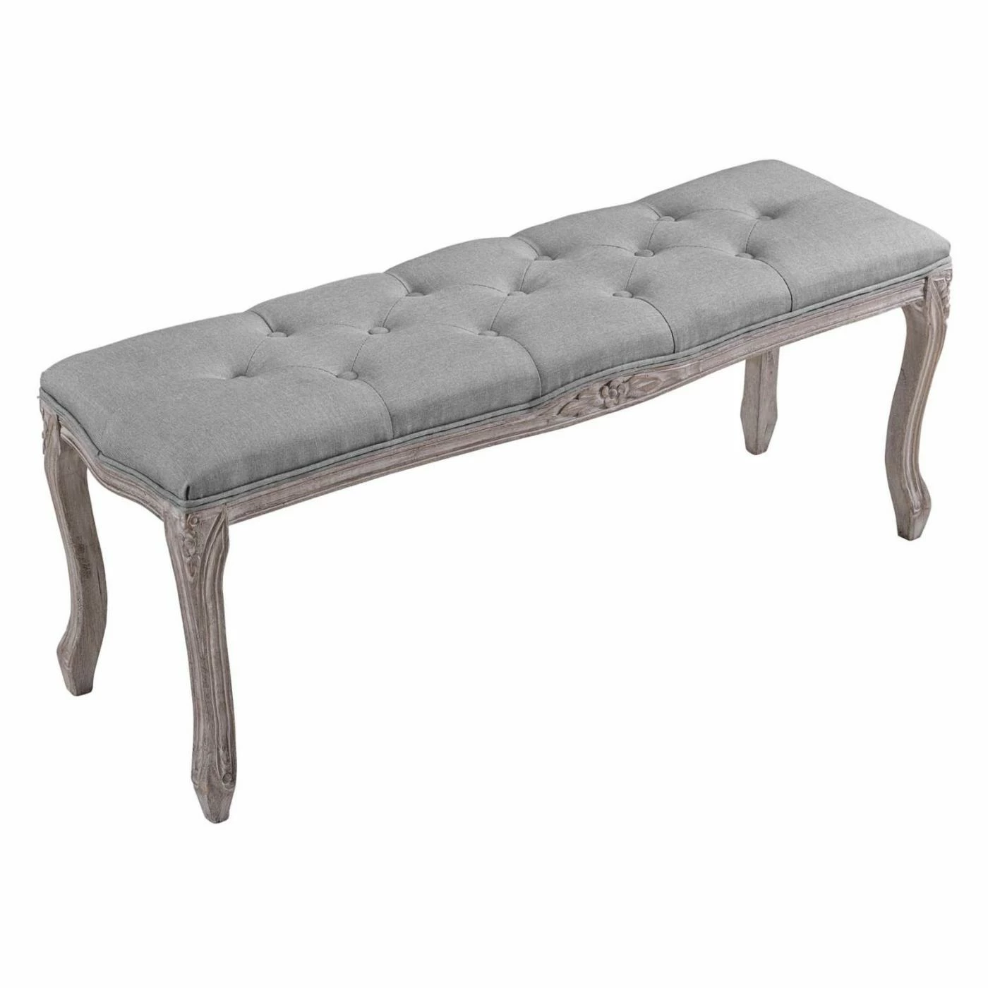 Top 10 ๐ Formal Dining Chairs Modway Regal Vintage French Upholstered Fabric Bench โค๏ธ - Image 9