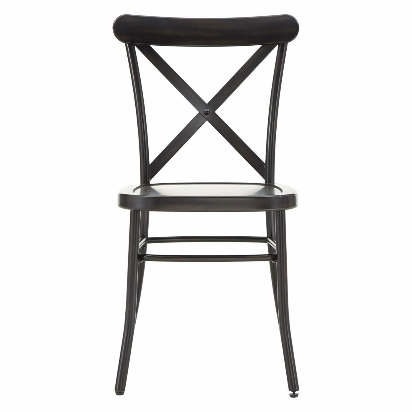 Wholesale 𧨠Side Chairs HumbleNest Countryside Metal Cross Back Dining Side Chair - Set Of 2 ⨠- Image 9