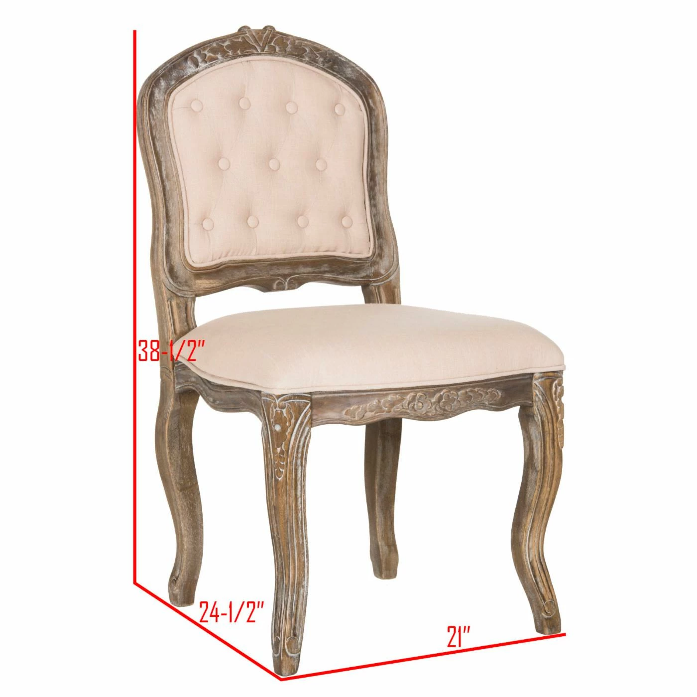 Wholesale π Formal Dining Chairs Safavieh Eloise French Leg Dining Chair - Set Of 2 βοΈ - Image 9