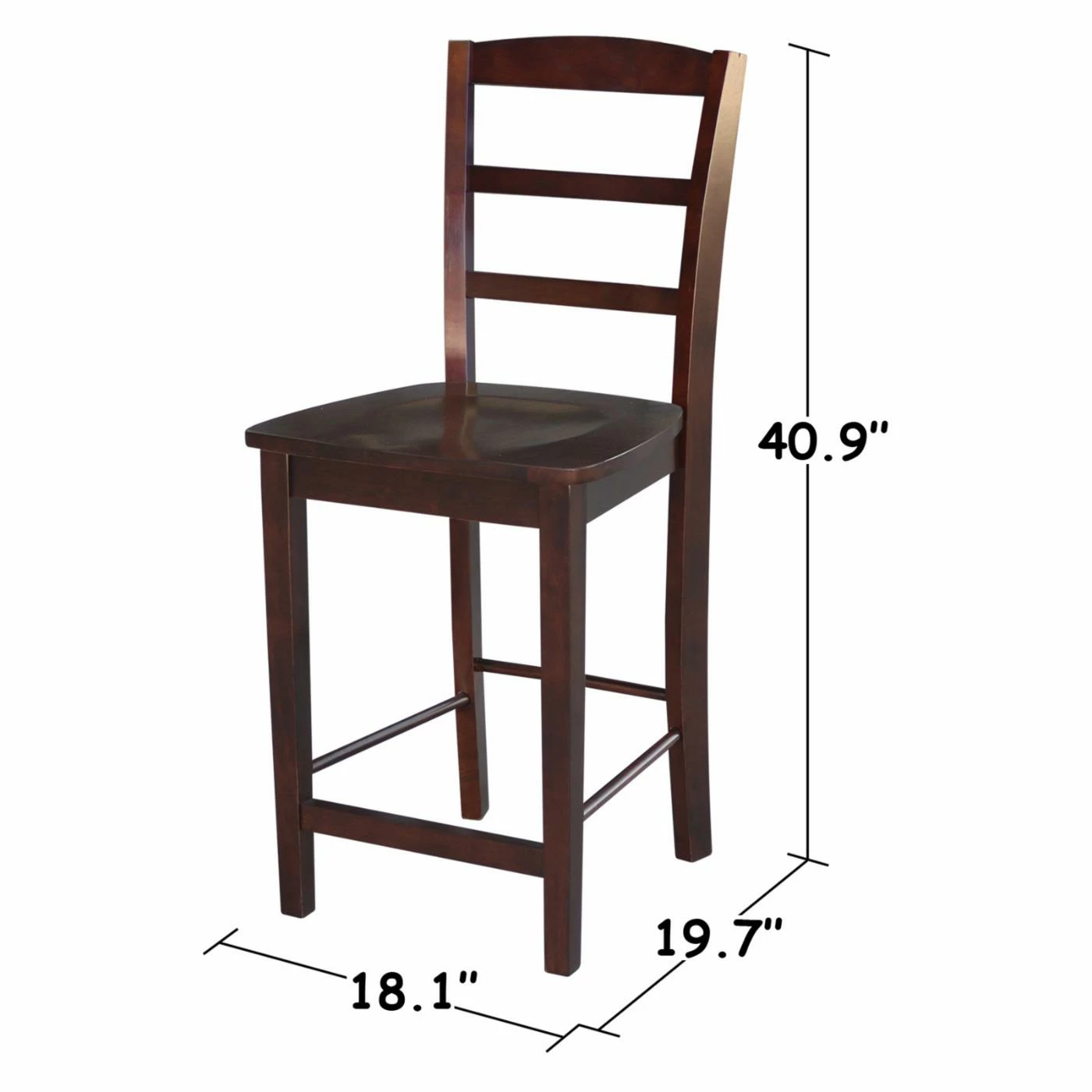 Brand new π― Side Chairs International Concepts Madrid Counter Height Stool π - Image 9
