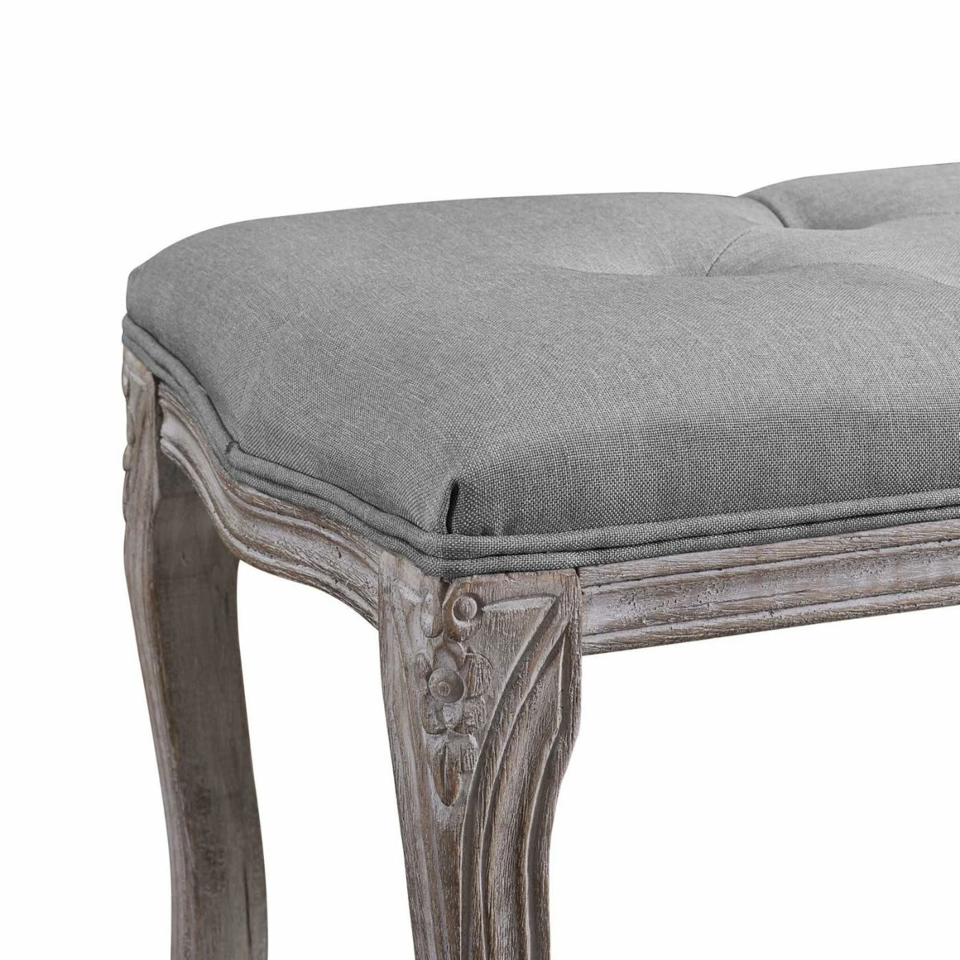 Top 10 ๐ Formal Dining Chairs Modway Regal Vintage French Upholstered Fabric Bench โค๏ธ - Image 10