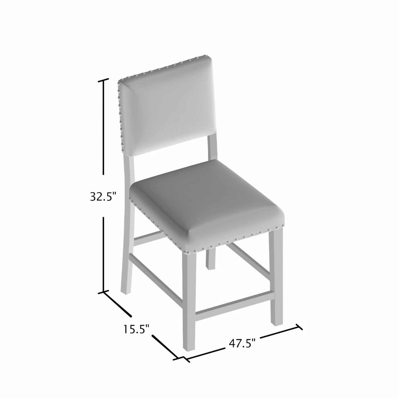 Best deal β Side Chairs Furniture Of America Mayly Transitional Style Counter Height Casual Dining Chair - Set Of 2 π― - Image 6