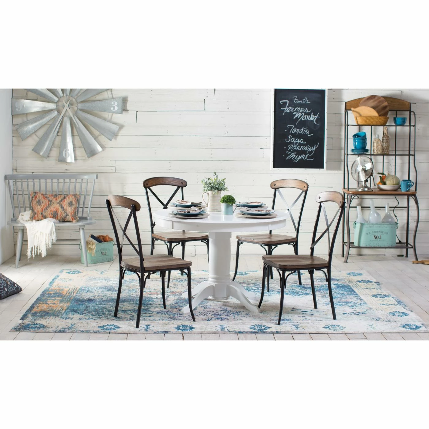 Coupon π Side Chairs HumbleNest Countryside X-Back Dining Chairs - Set Of 2 π - Image 10