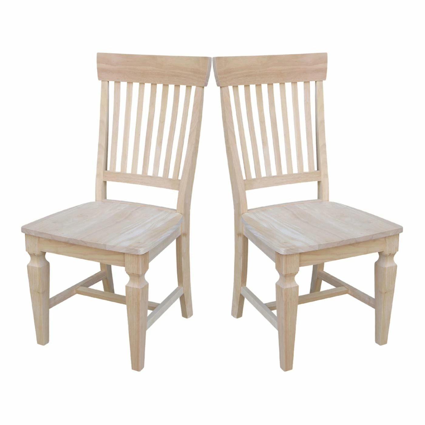 Wholesale βοΈ Side Chairs International Concepts Vista Slat Back Dining Side Chair - Set Of 2 π― - Image 9
