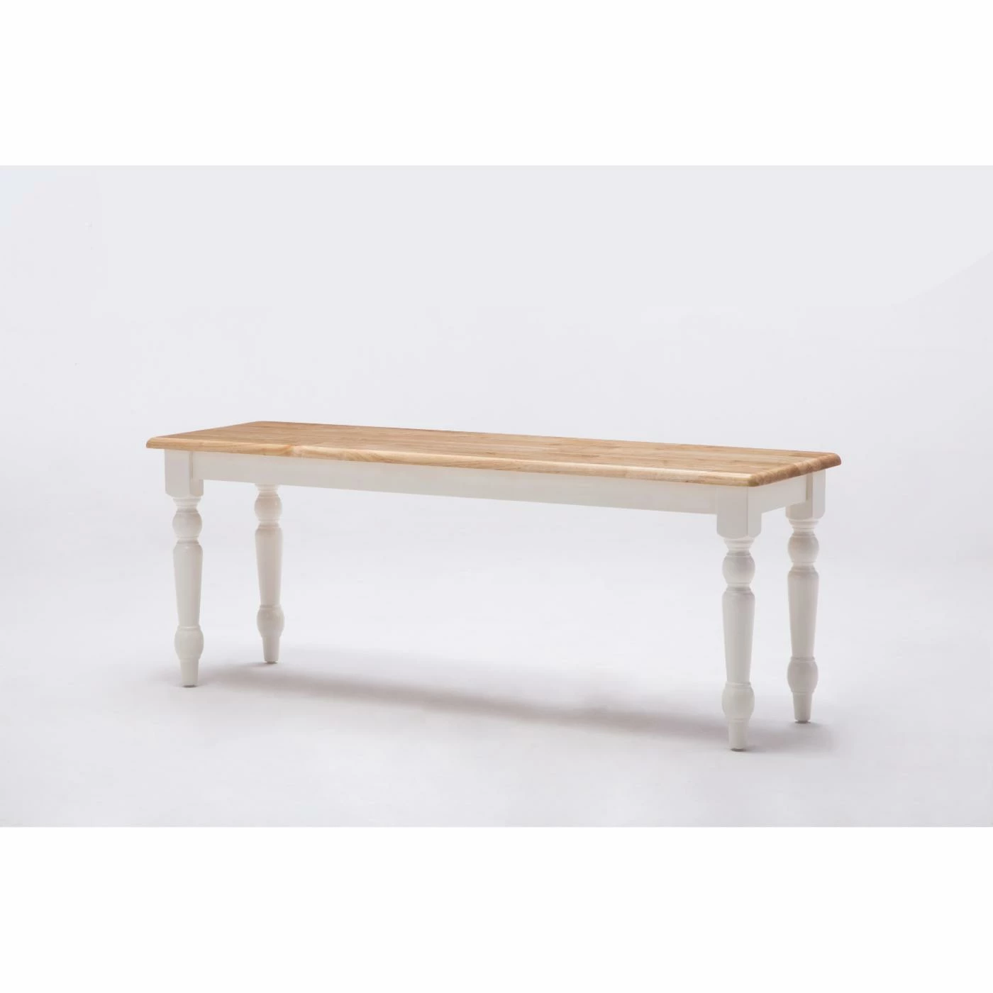 Buy ๐ฏ Side Chairs Boraam Farmhouse Dining Bench - White/Natural ๐ฅ - Image 3