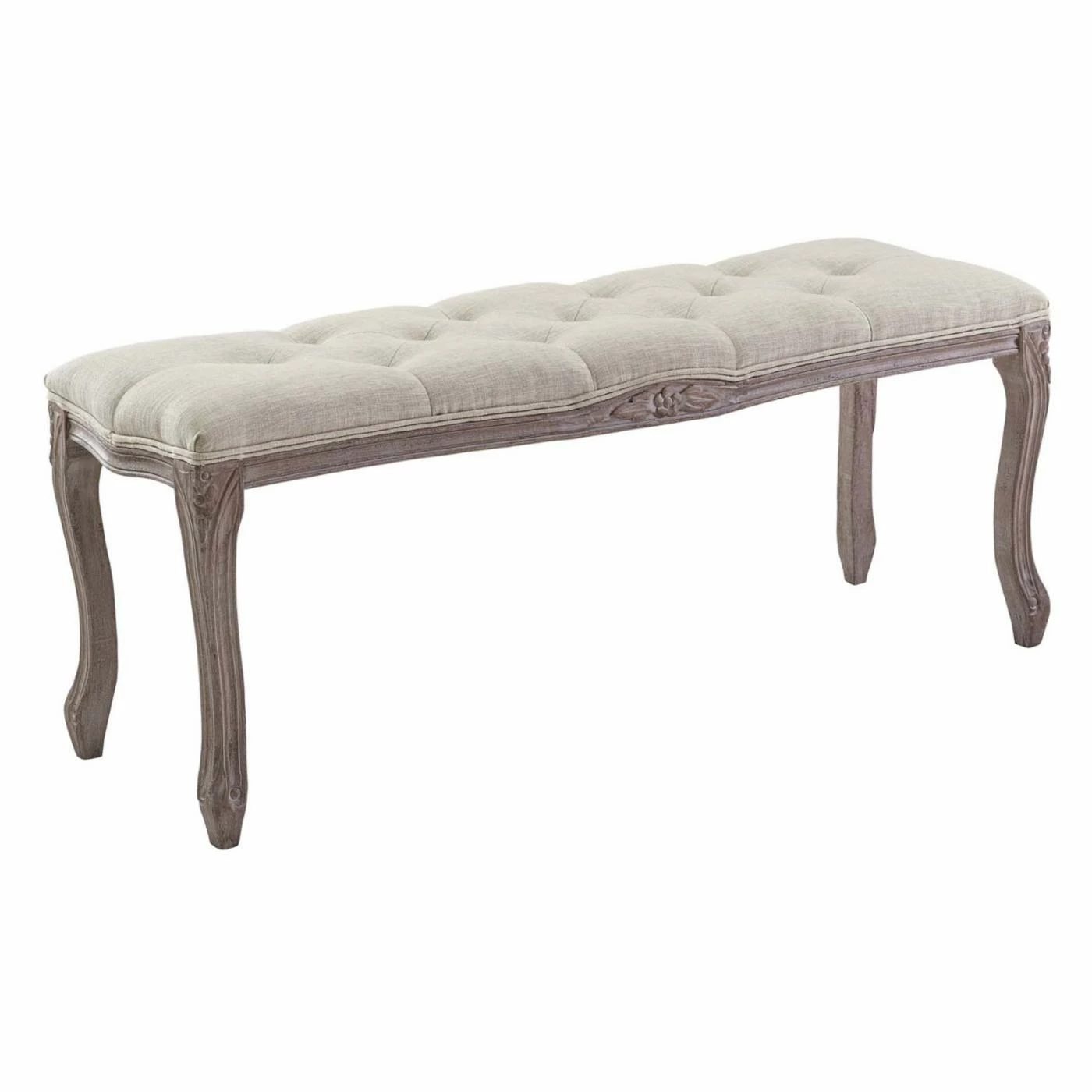 Top 10 ๐ Formal Dining Chairs Modway Regal Vintage French Upholstered Fabric Bench โค๏ธ - Image 3