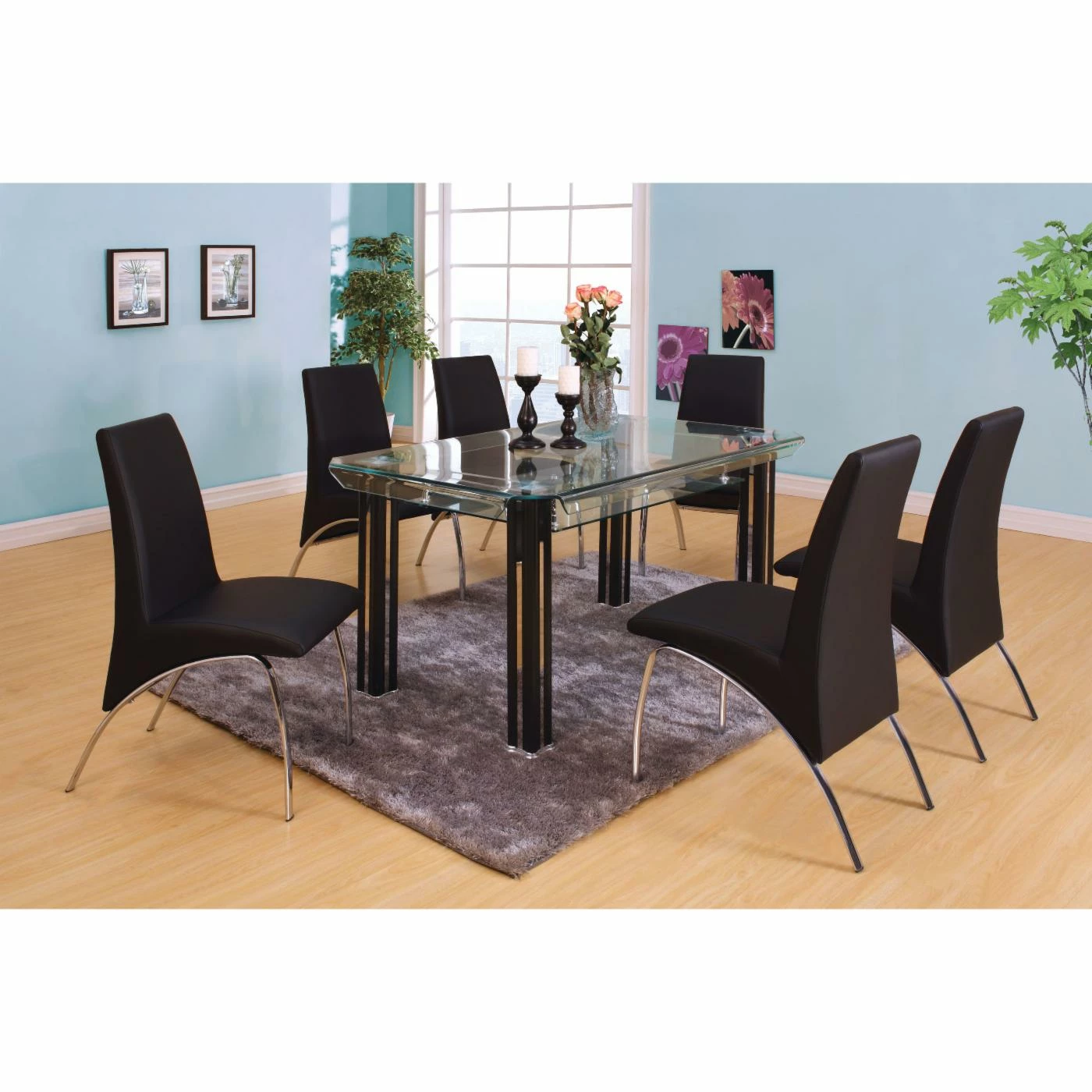 Deals π Side Chairs Furniture Of America Jinson Faux Leather Upholstered Dining Chair - Set Of 2 π - Image 3