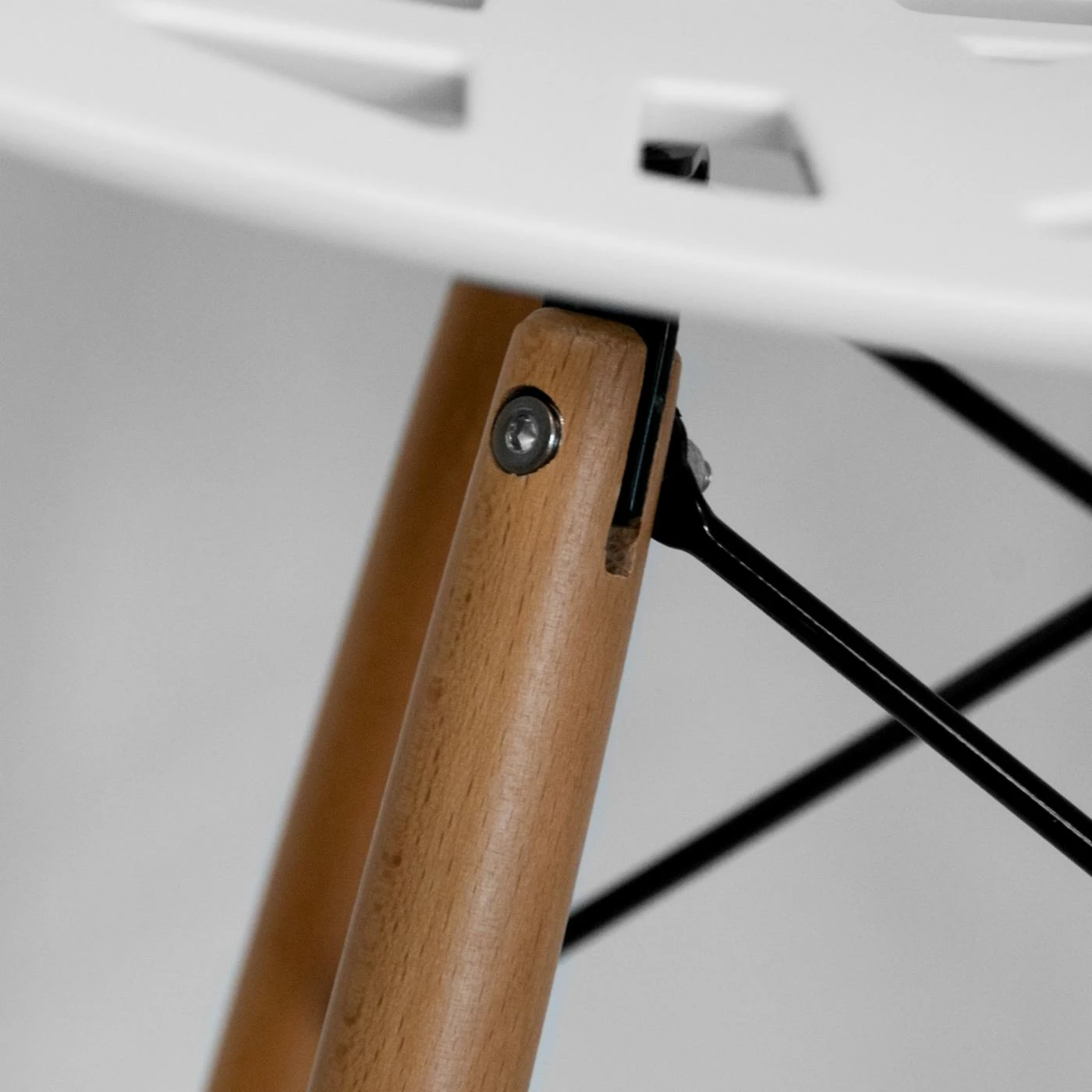 Wholesale π€© Side Chairs Mod Made Modern Stencil Cut Out Eiffel Dining Chair - Set Of 2 π - Image 3