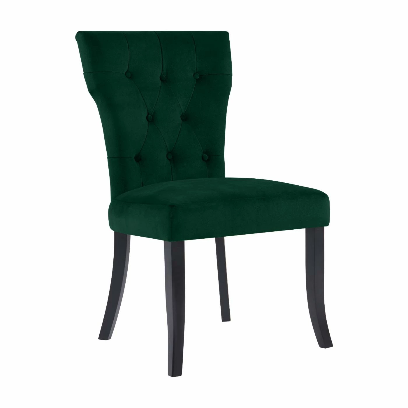 Promo β¨ Formal Dining Chairs Handy Living Sabra Velvet Diamond Button-Tufted Armless Chair - Set Of 2 π - Image 3