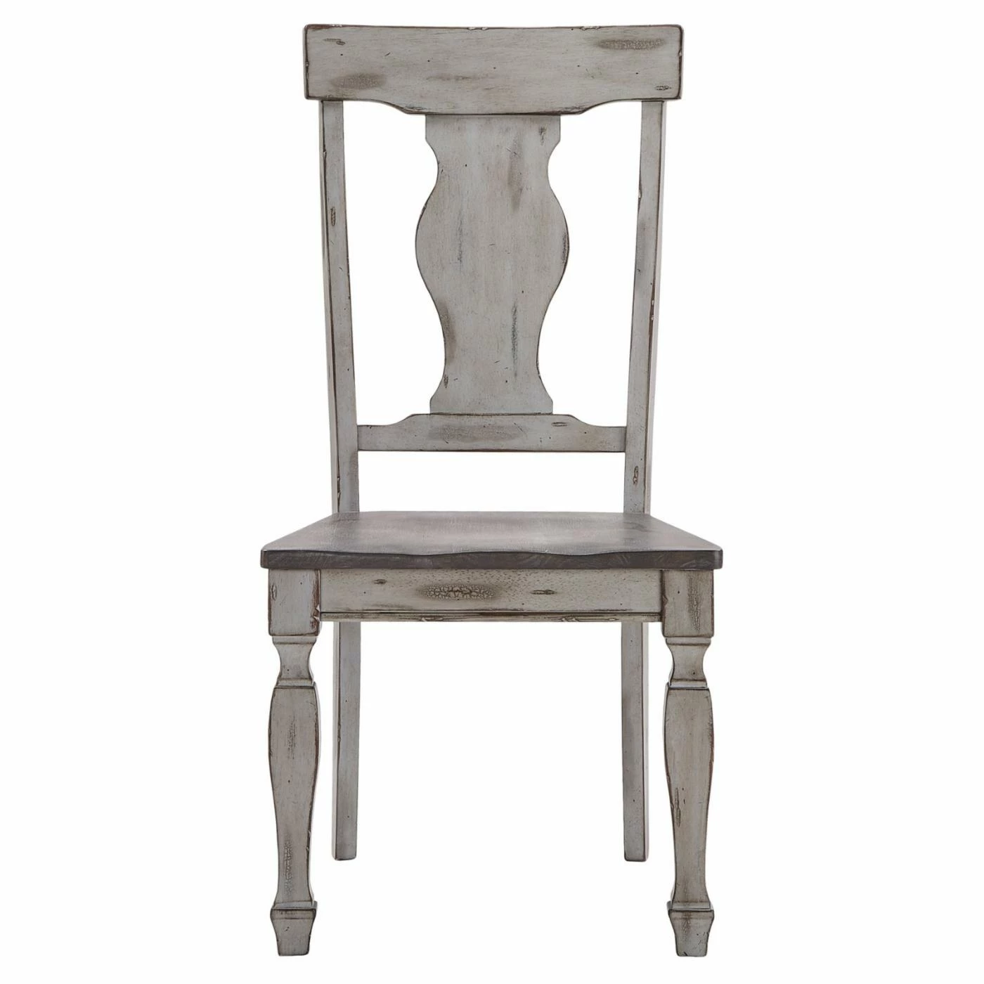 Flash Sale π Side Chairs HumbleNest Farmers Market Distressed Two Tone Dining Side Chair - Set Of 2 π - Image 3