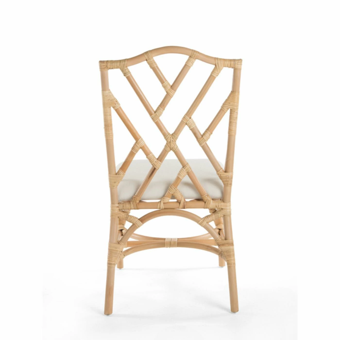 Cheap π Side Chairs KOUBOO Rattan Chippendale Upholstered Dining Chair - Set Of 2 π₯ - Image 3