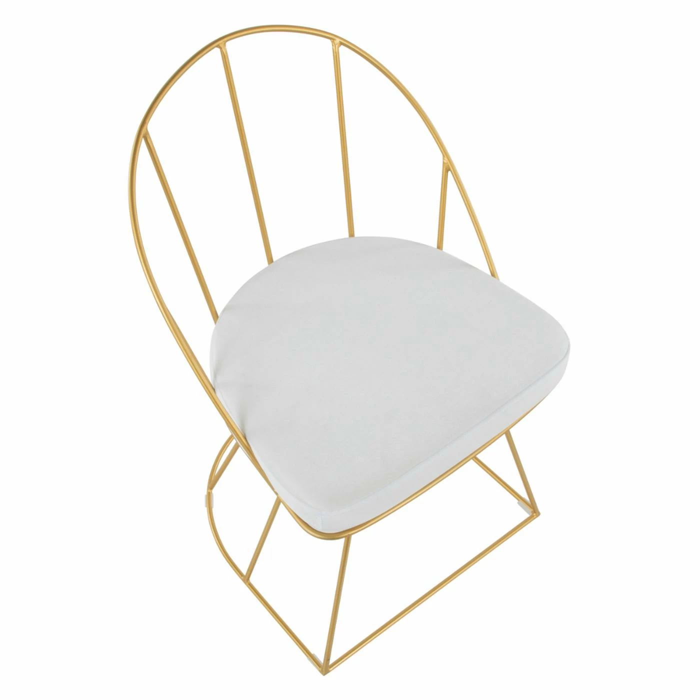 Top 10 π Side Chairs LumiSource Canary Velvet Dining Side Chair - Set Of 2 π - Image 3