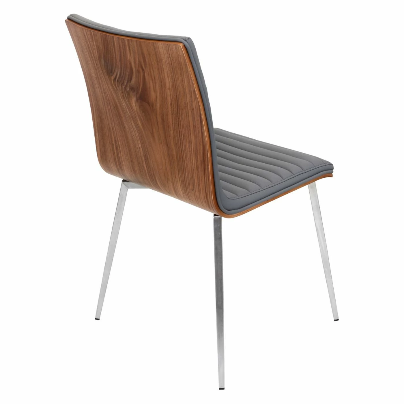 Wholesale βοΈ Side Chairs Lumisource Mason Wood And Stainless Steel Chair With Swivel - Set Of 2 π - Image 3